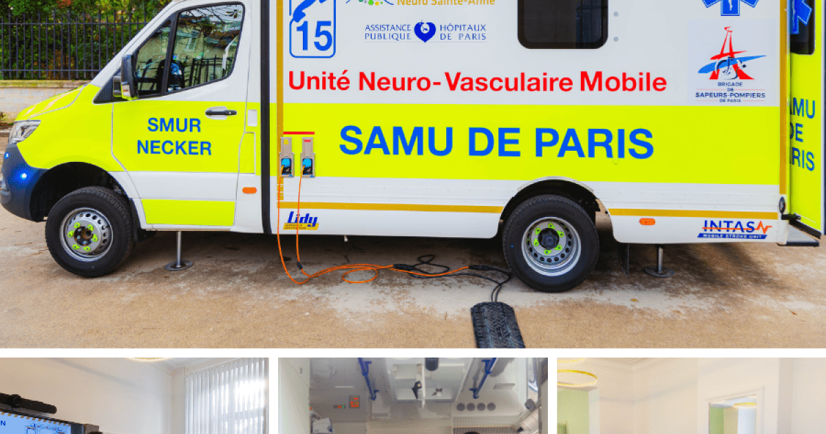 Protific Neturo La première Unité Neurovasculaire Mobile Française a été inaugurée au ...