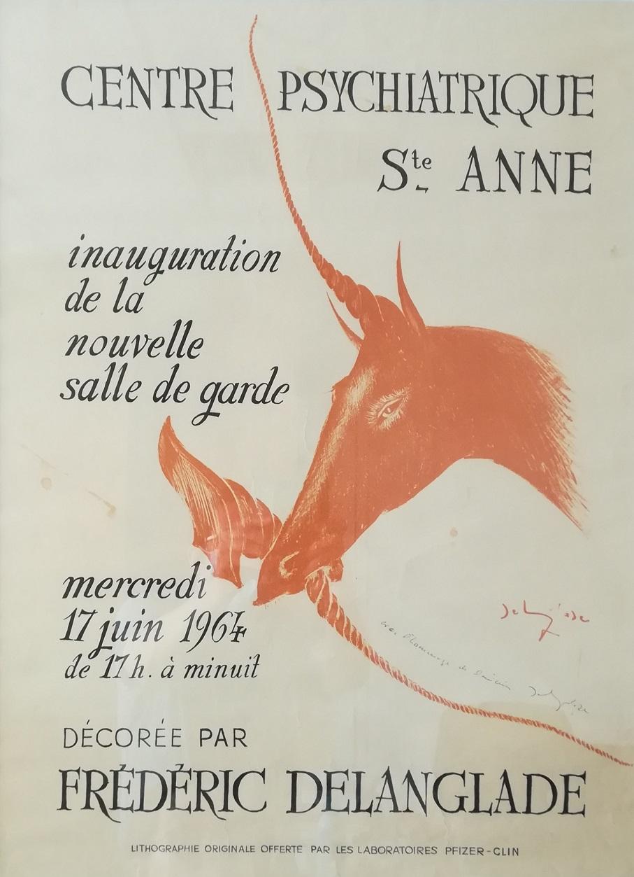 Des fresques artistiques en salle de garde une drôle d’histoire à SainteAnne ! GHU Paris